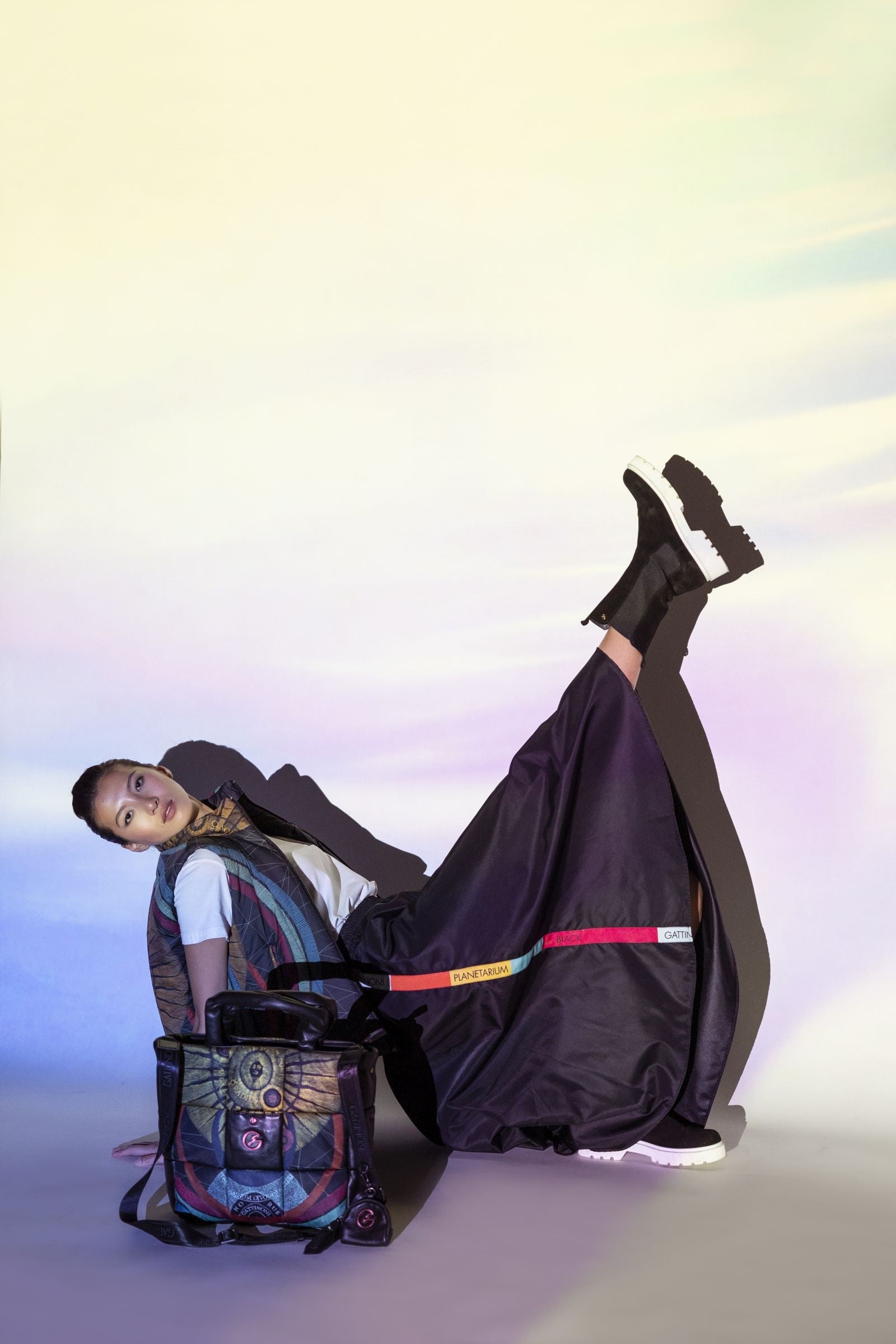 Quilted Bag Planetarium Black