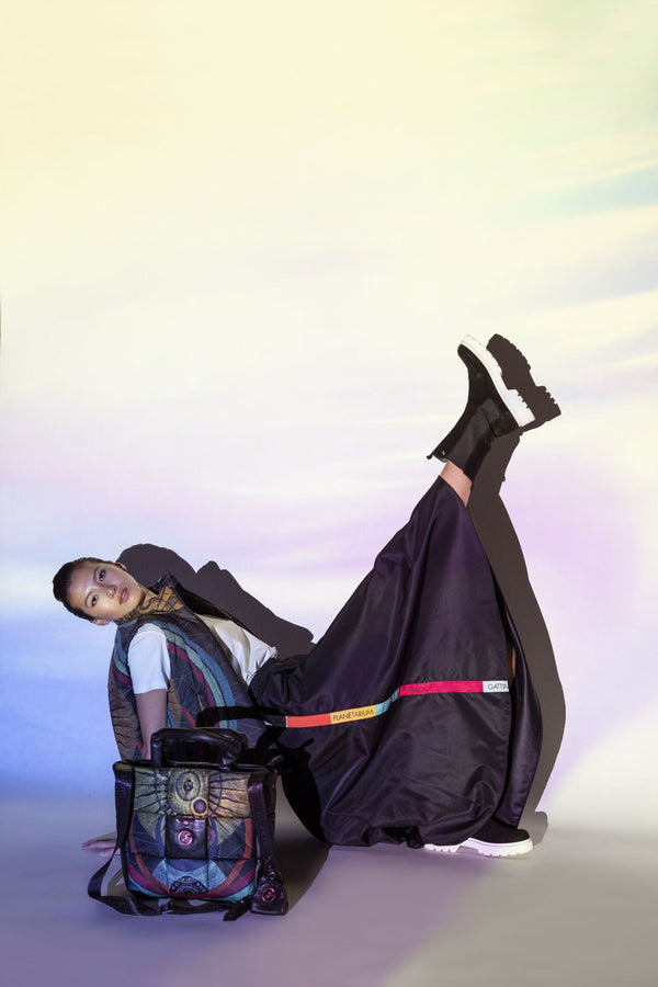 Quilted Bag Planetarium Black