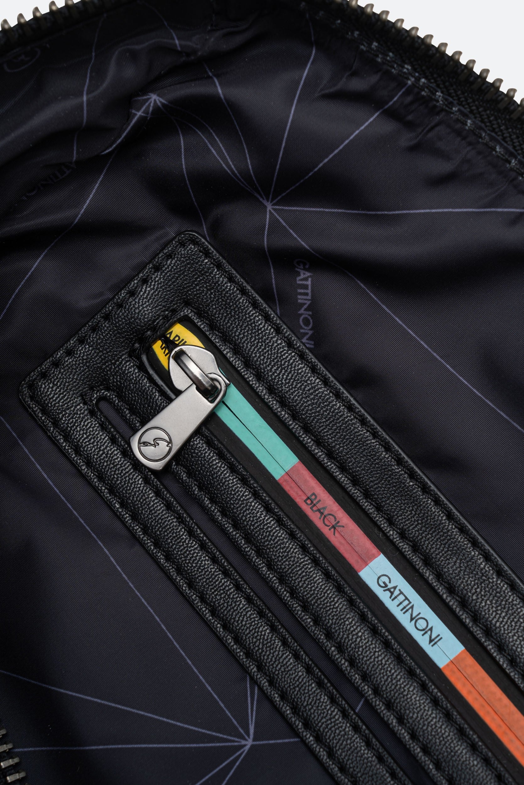 Planetarium Black Drawstring Backpack