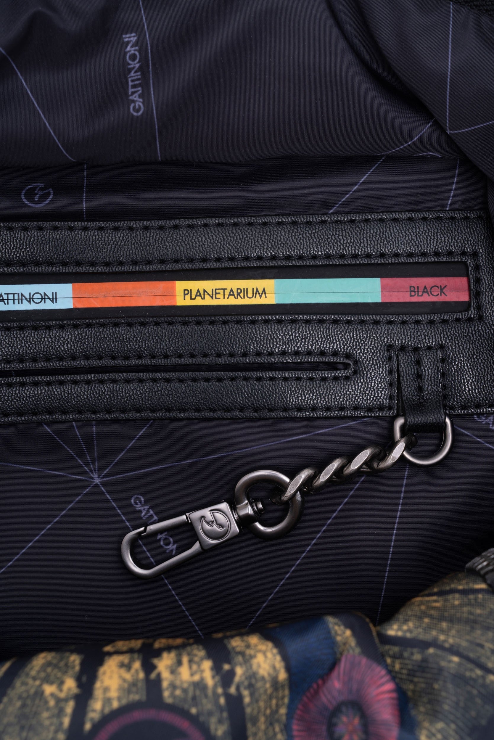 Small backpack planetarium black