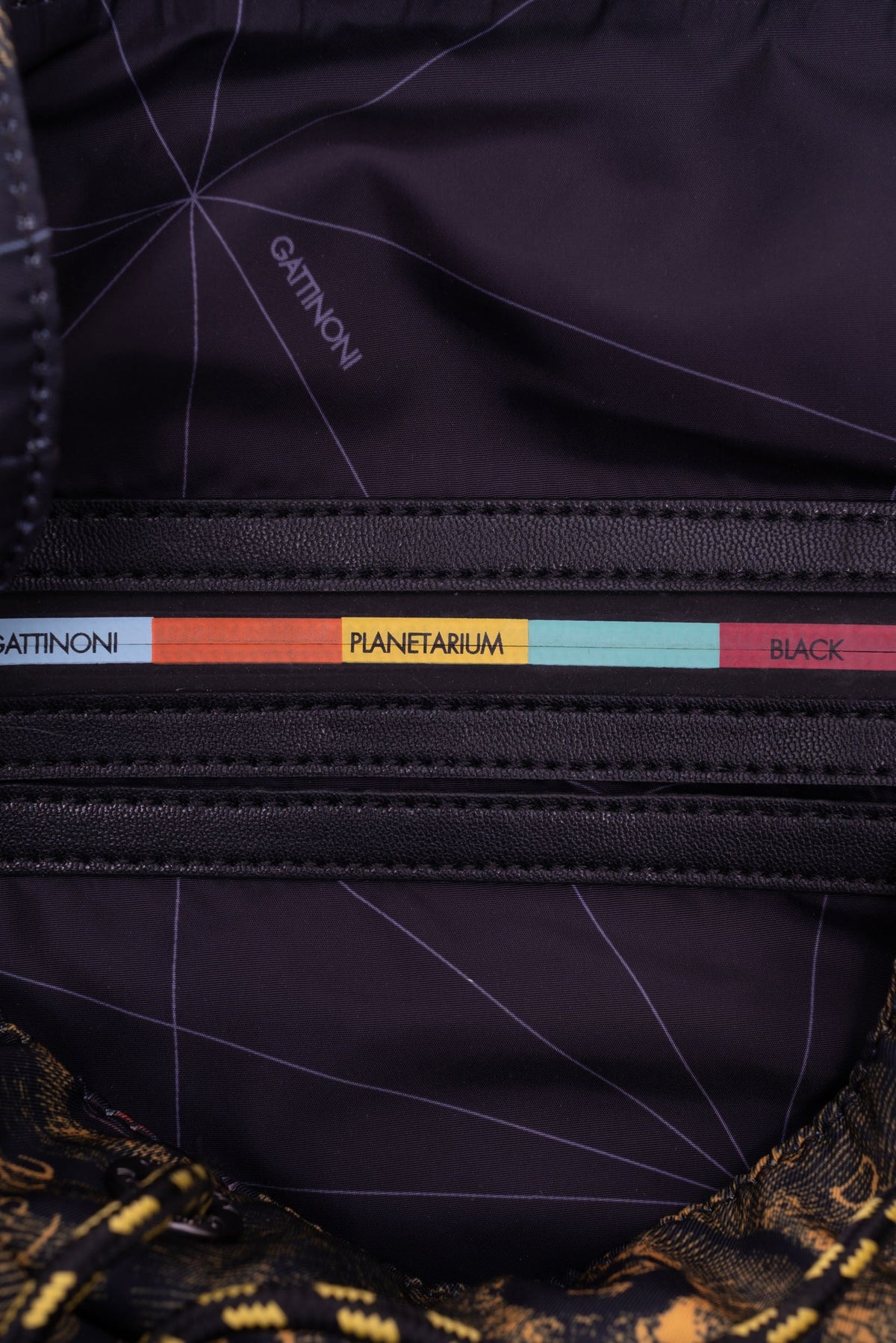 Small backpack planetarium black