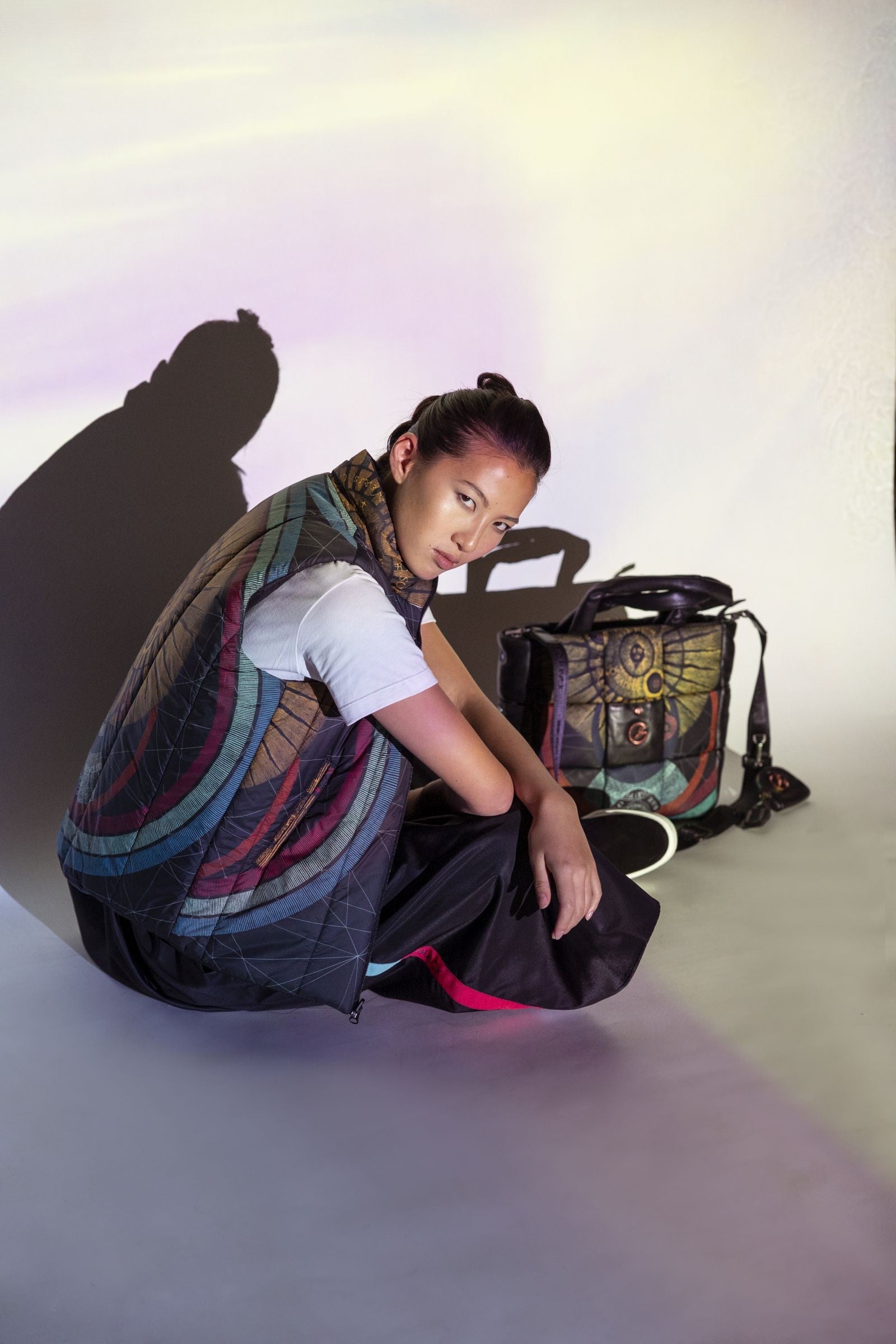 Quilted Bag Planetarium Black