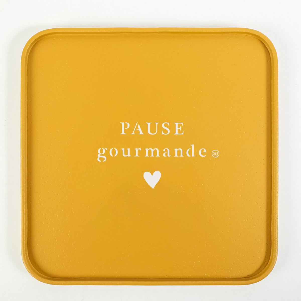 Cork tray 30x30cm gourmet break