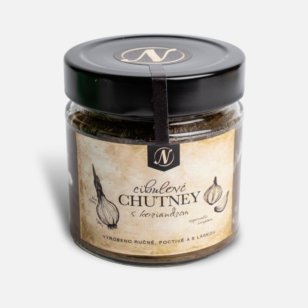 Onion chutney with coriander 190 g