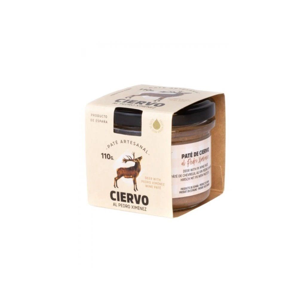 Deer pâté with Pedro Ximenez wine, 110 g