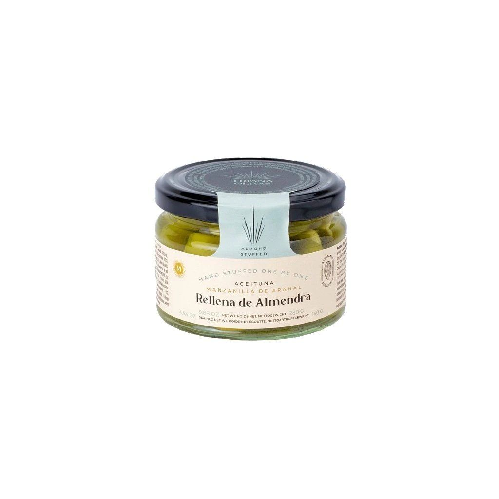 Manzanilla olives stuffed with almonds, 280 g