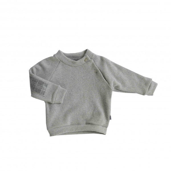 WARM COTTON SWEATER WITH PATCHES