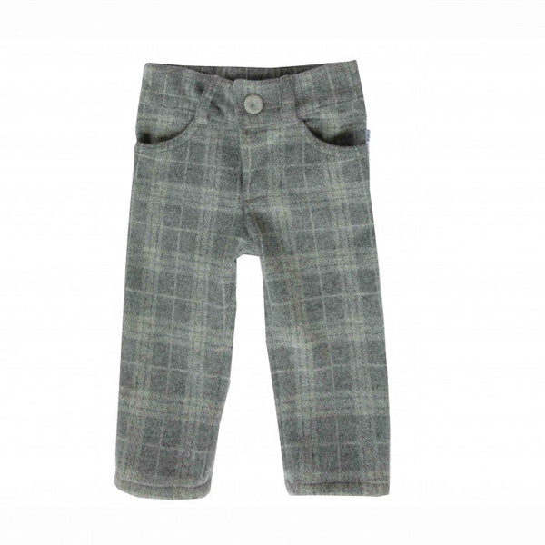 5-POCKET CHECKERED PANTS