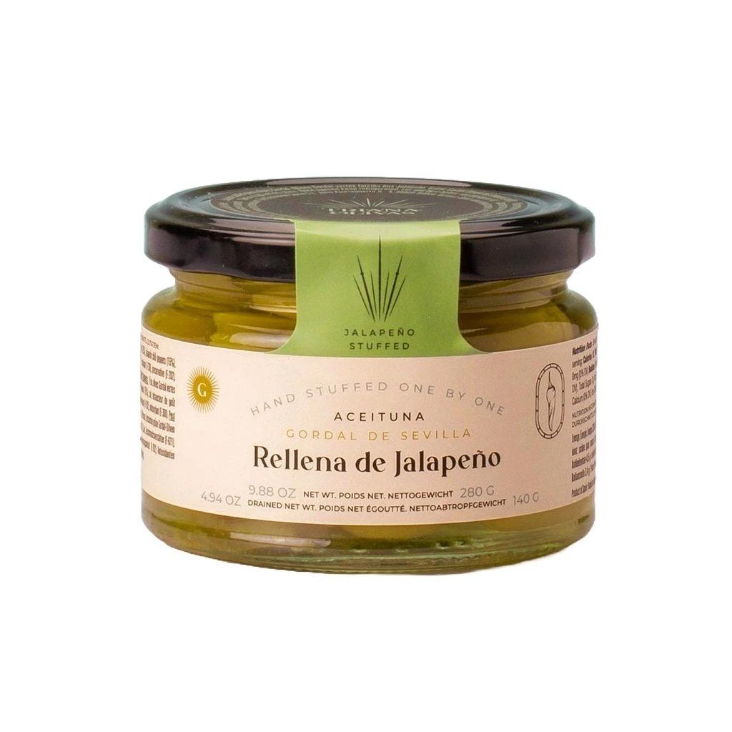 Gordal Olives stuffed with Jalapeño, 280 g