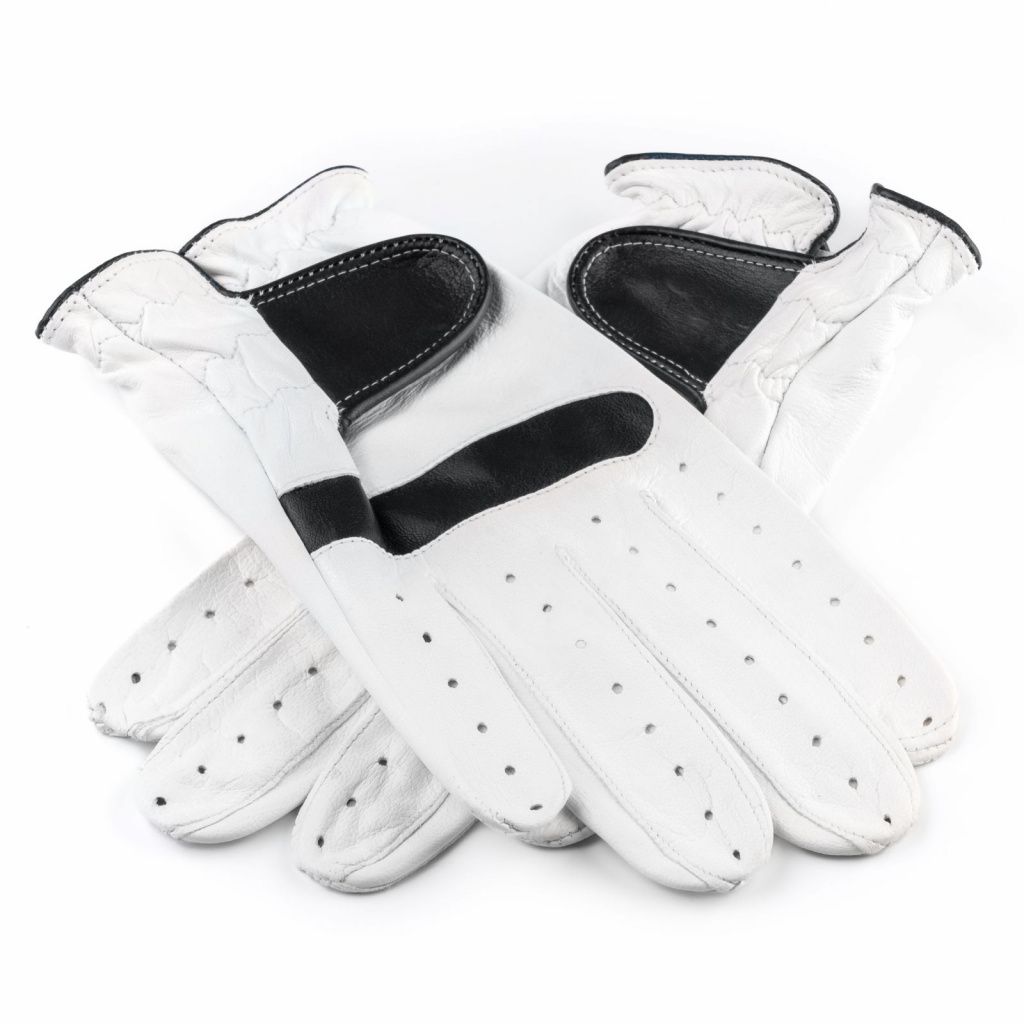 Men's Golf Glove with Colorful Details