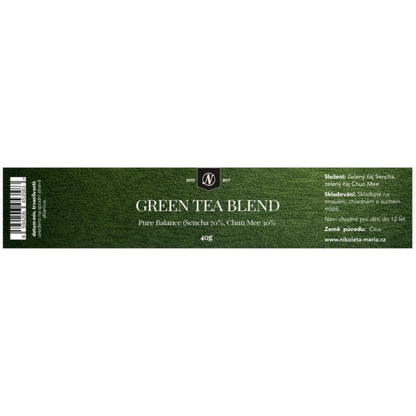 Green Tea Blend – Pure Balance (Sencha 70% / Chun Mee 30%) 40g