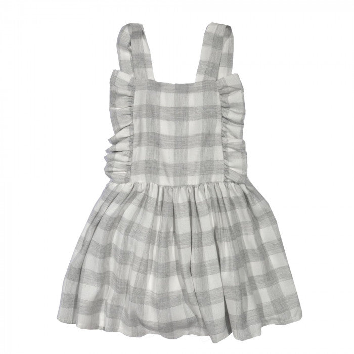VICHY SKIRTED BODYSUIT