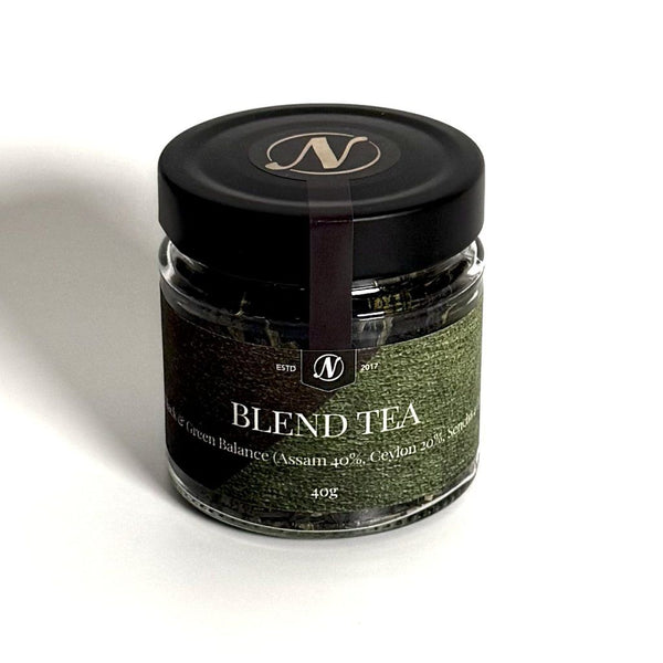 Tea Blend – Black & Green Balance (Assam / Ceylon / Sencha) 40g