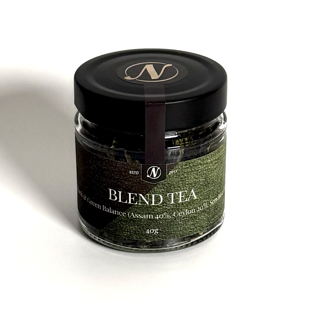 Tea Blend – Black & Green Balance (Assam / Ceylon / Sencha) 40g