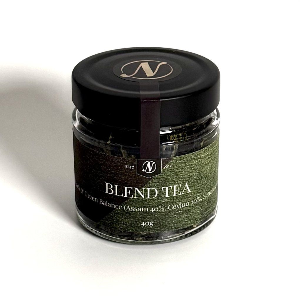 Tea Blend – Black & Green Balance (Assam / Ceylon / Sencha) 40g