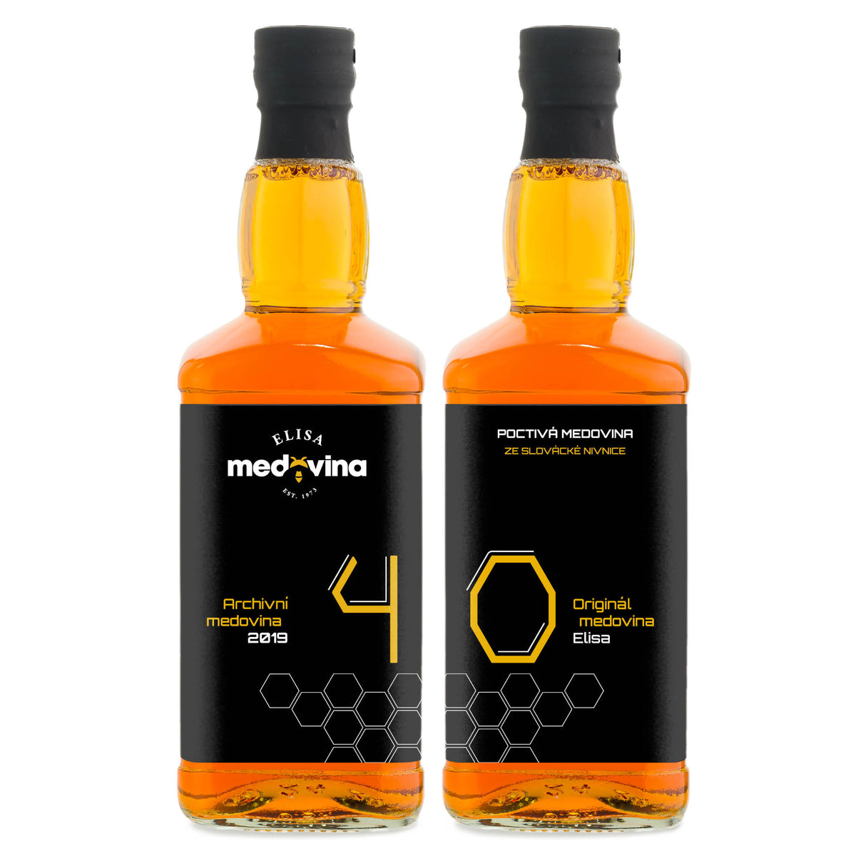 Regalo per il 40° Anniversario - Vino di Miele Elisa 2x 0.5 l 11%