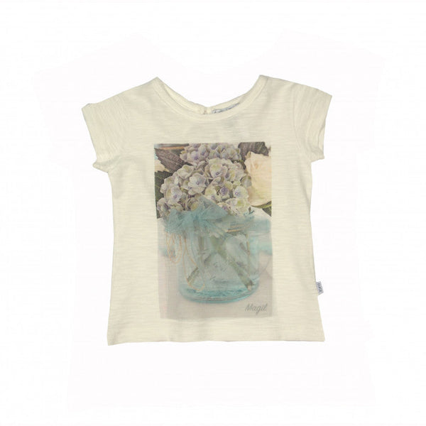 HYDRANGEA PRINT T-SHIRT