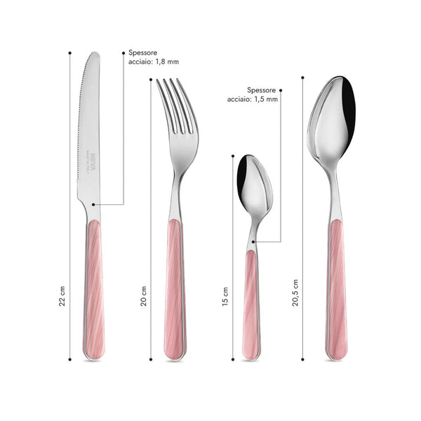 24 Piece Set - Pink Fir BD15500LM