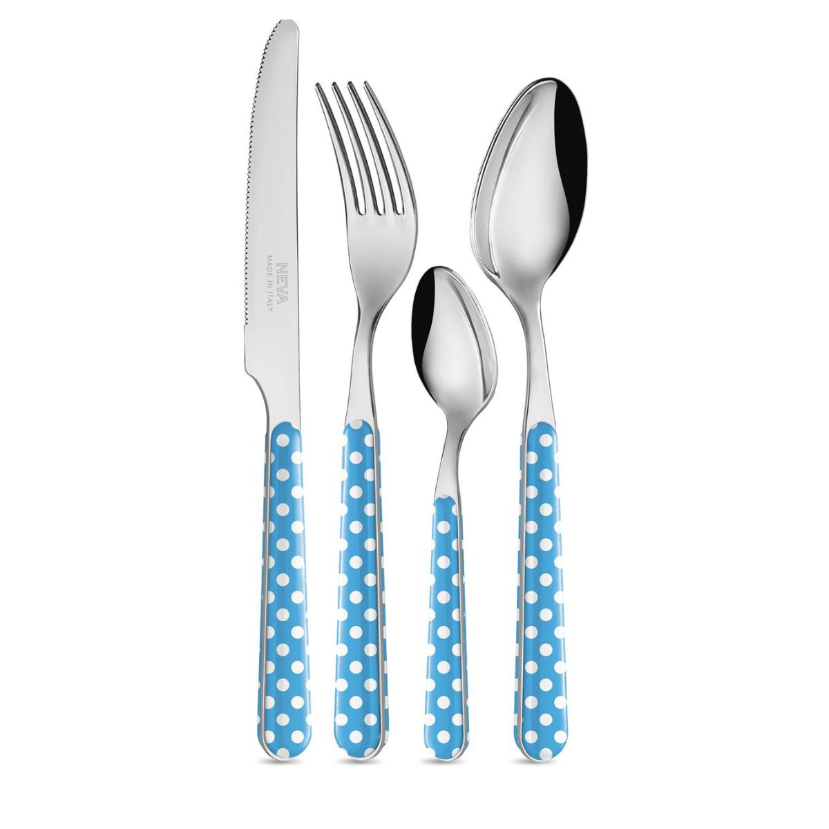 Set of 24 Pieces - Blue Dots BD14053LC