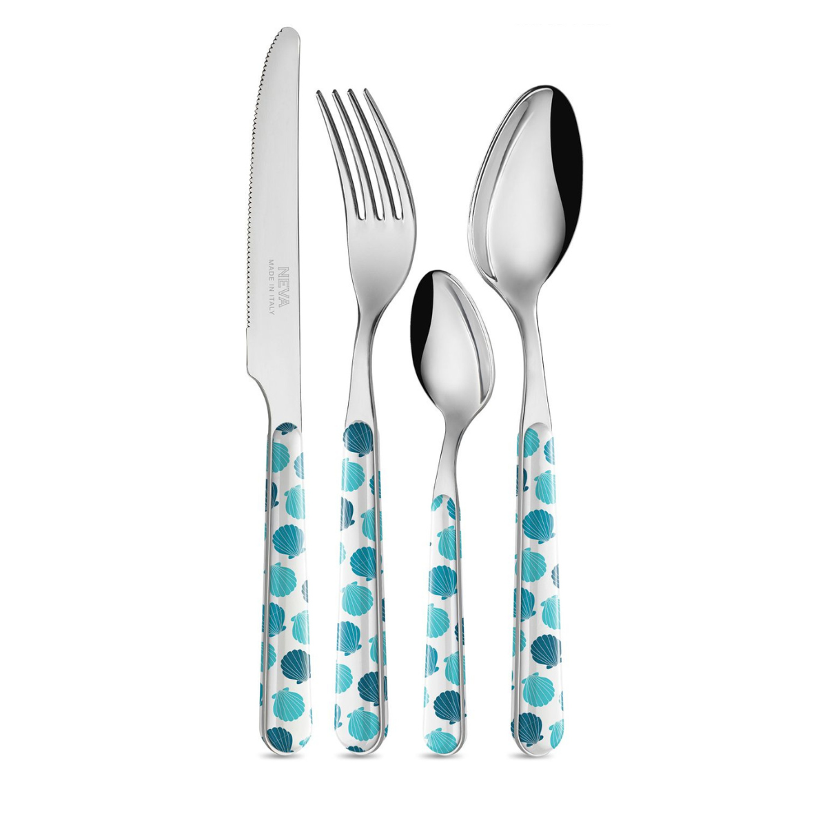 Set of 24 Pieces - Blue Shell BD14266