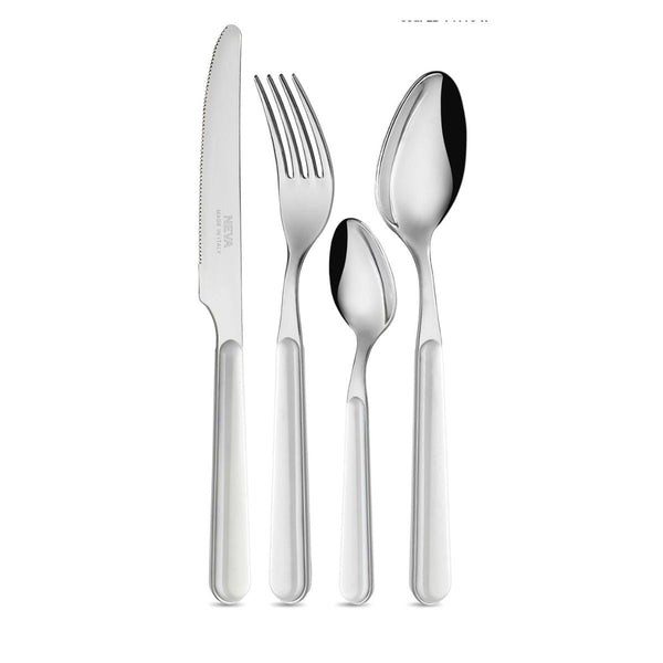 Set of 24 Pieces - Solid White LD14110W - Neva