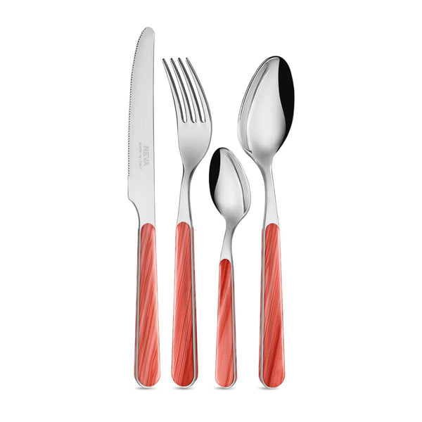 Set 24 pezzi - Abete Rosa Corallo BD15500PC