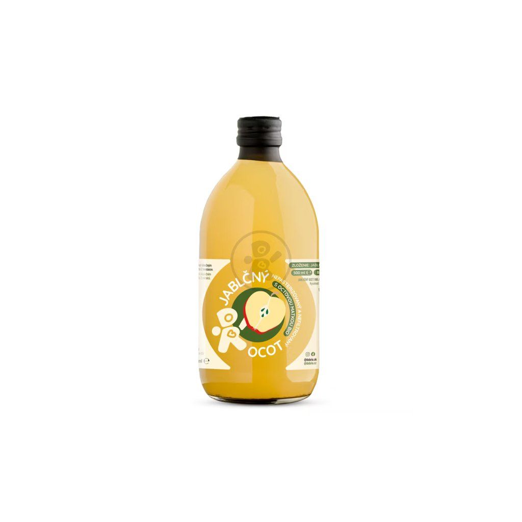 Jablečný ocet nefiltrovaný BIO 500 ml