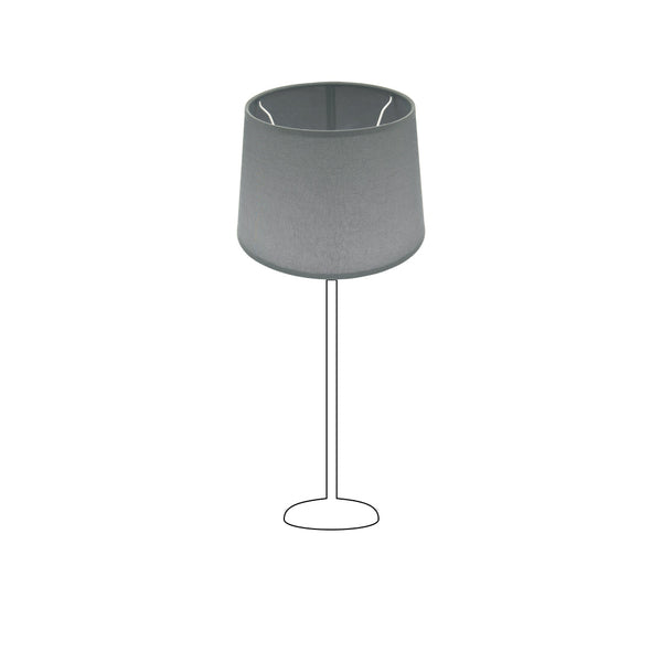 Abat-jour en tambour varié - Kera – Ø22 – Anthracite