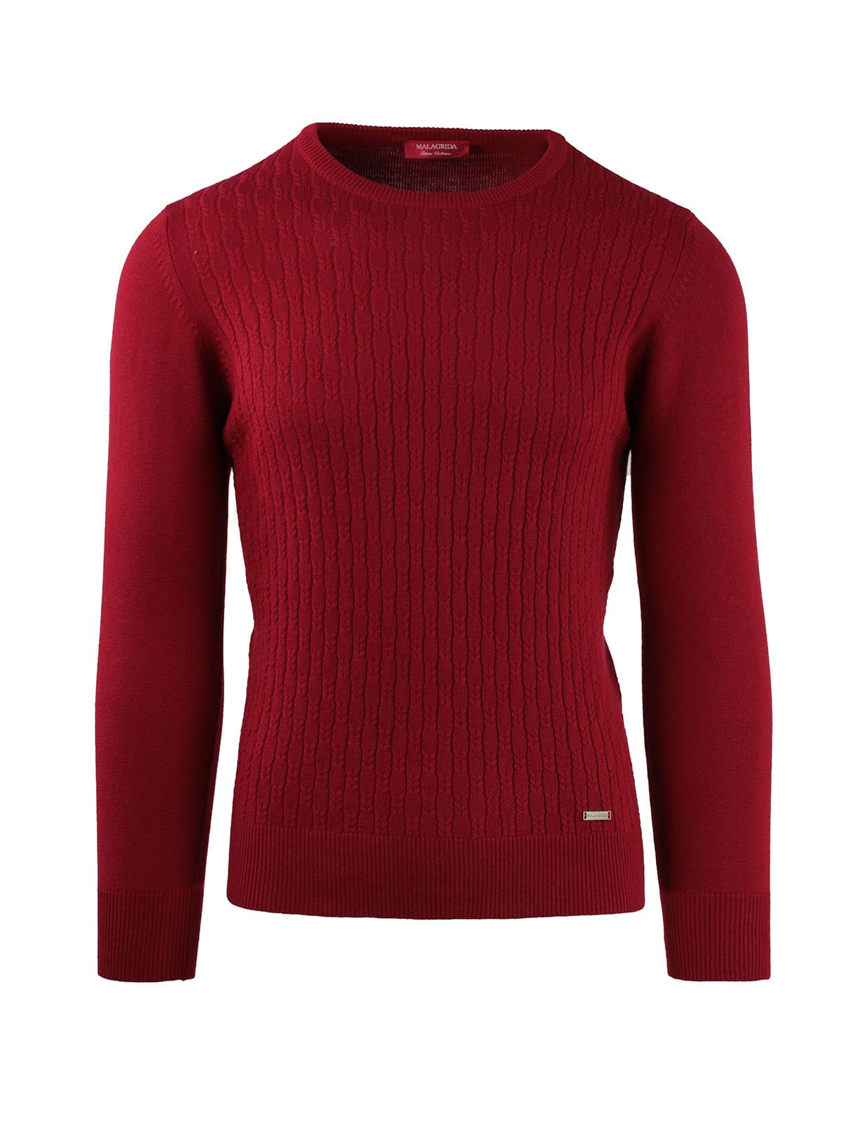 BRAIDED CREW NECK