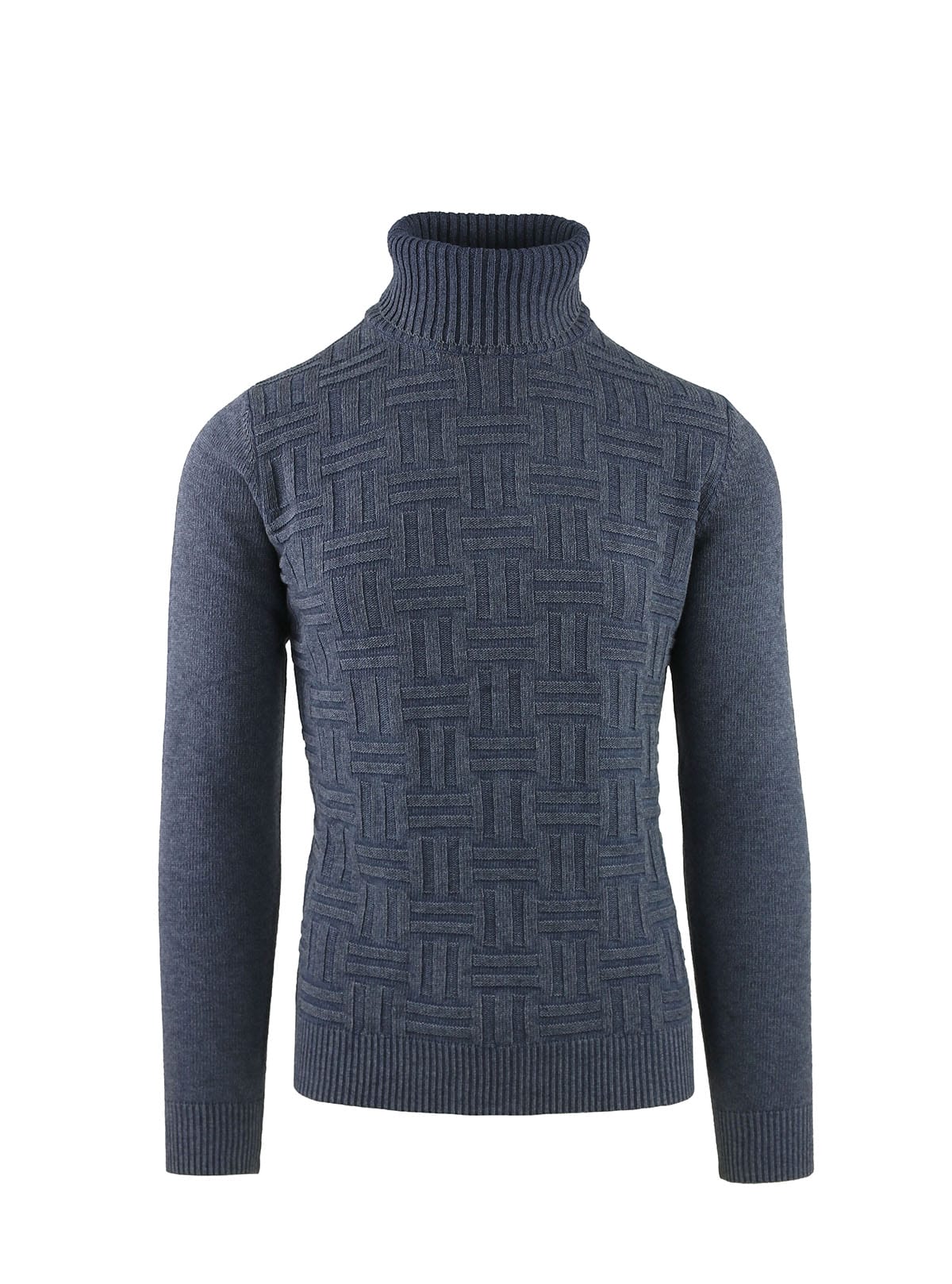 INTERMITTENT RIBBED TURTLENECK