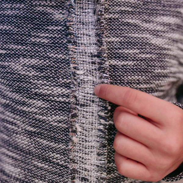 PLAVI LUREX FLAMIRANI FLEECE KAPUT