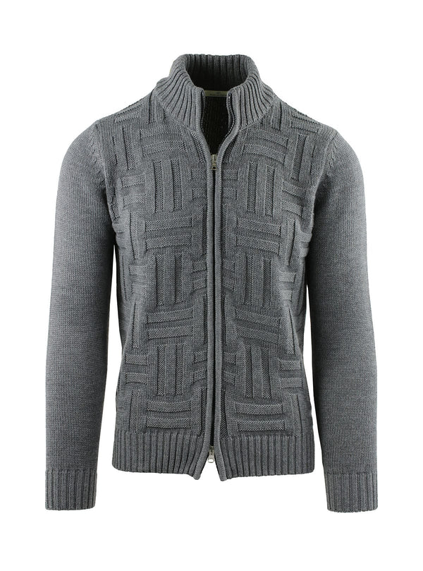 FULL ZIP WITH RIBBING