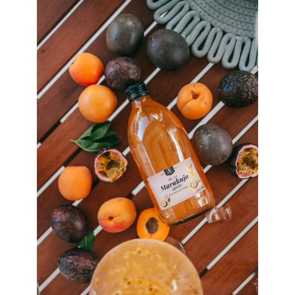 Passion Fruit Spritz – fruit syrup for summer drink 540 ml