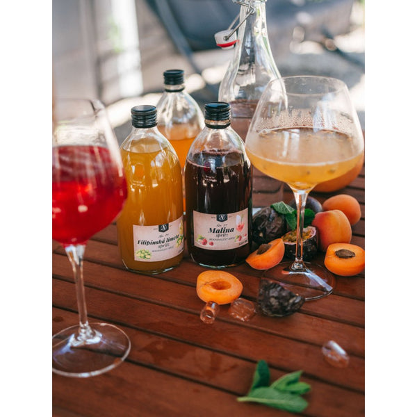 Passion Fruit Spritz – fruit syrup for summer drink 540 ml