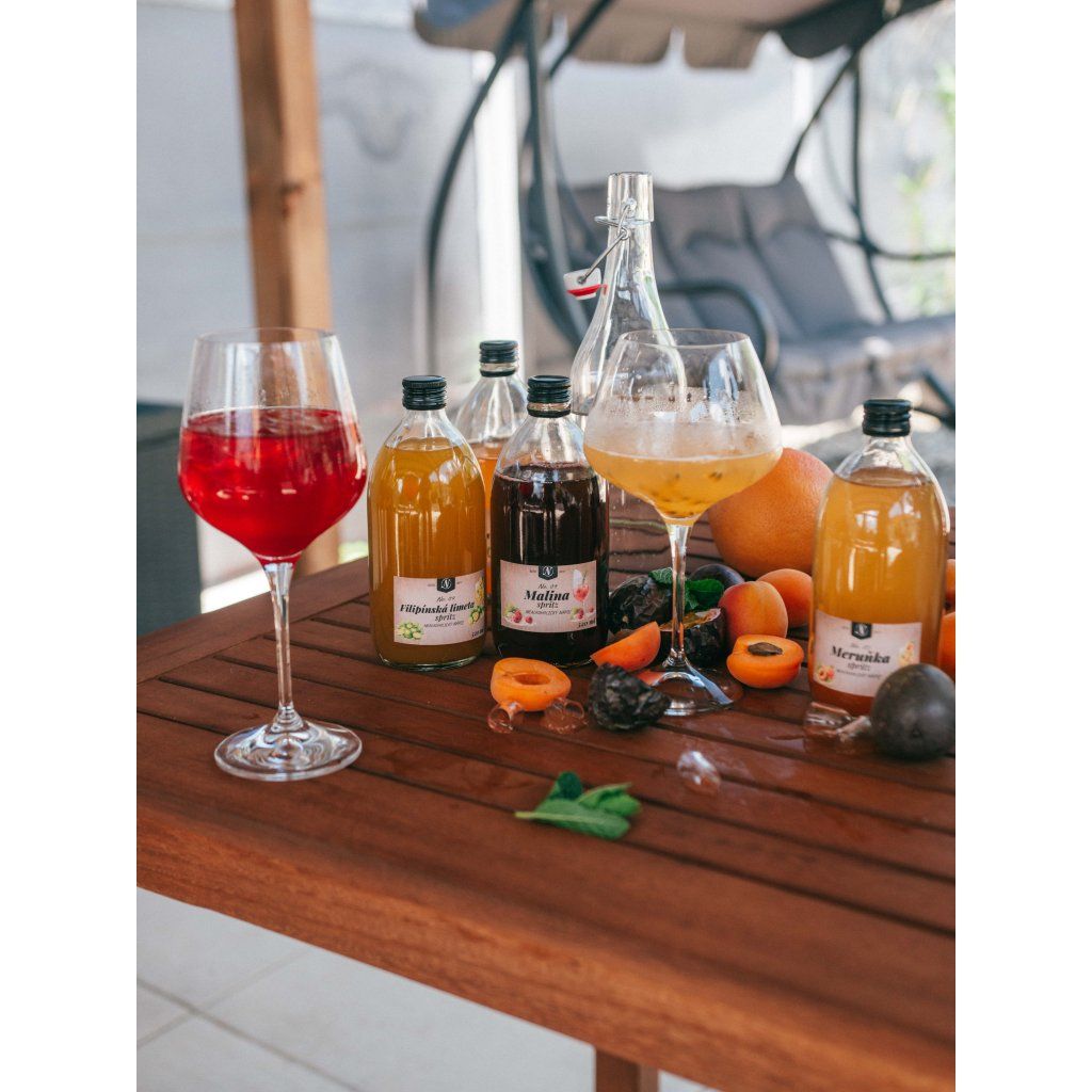 Filipínská limeta Spritz – ovocný sirup na letní drink 540 ml