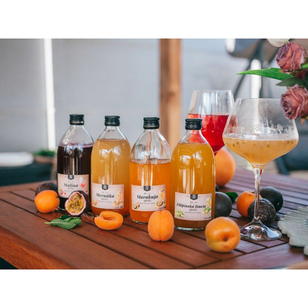 Filipínská limeta Spritz – ovocný sirup na letní drink 540 ml