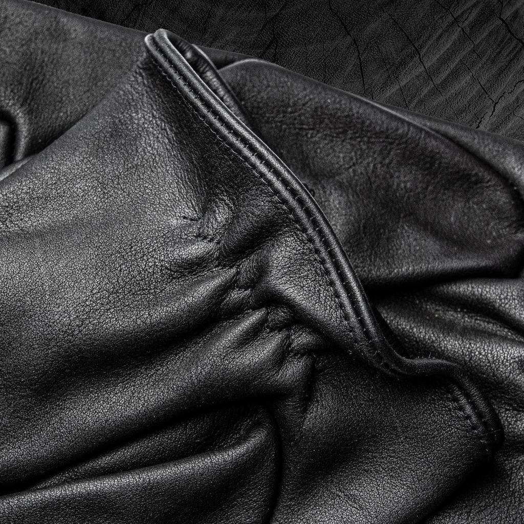 Men's Bushcraft Leather Gloves Suitable for Motorcycling