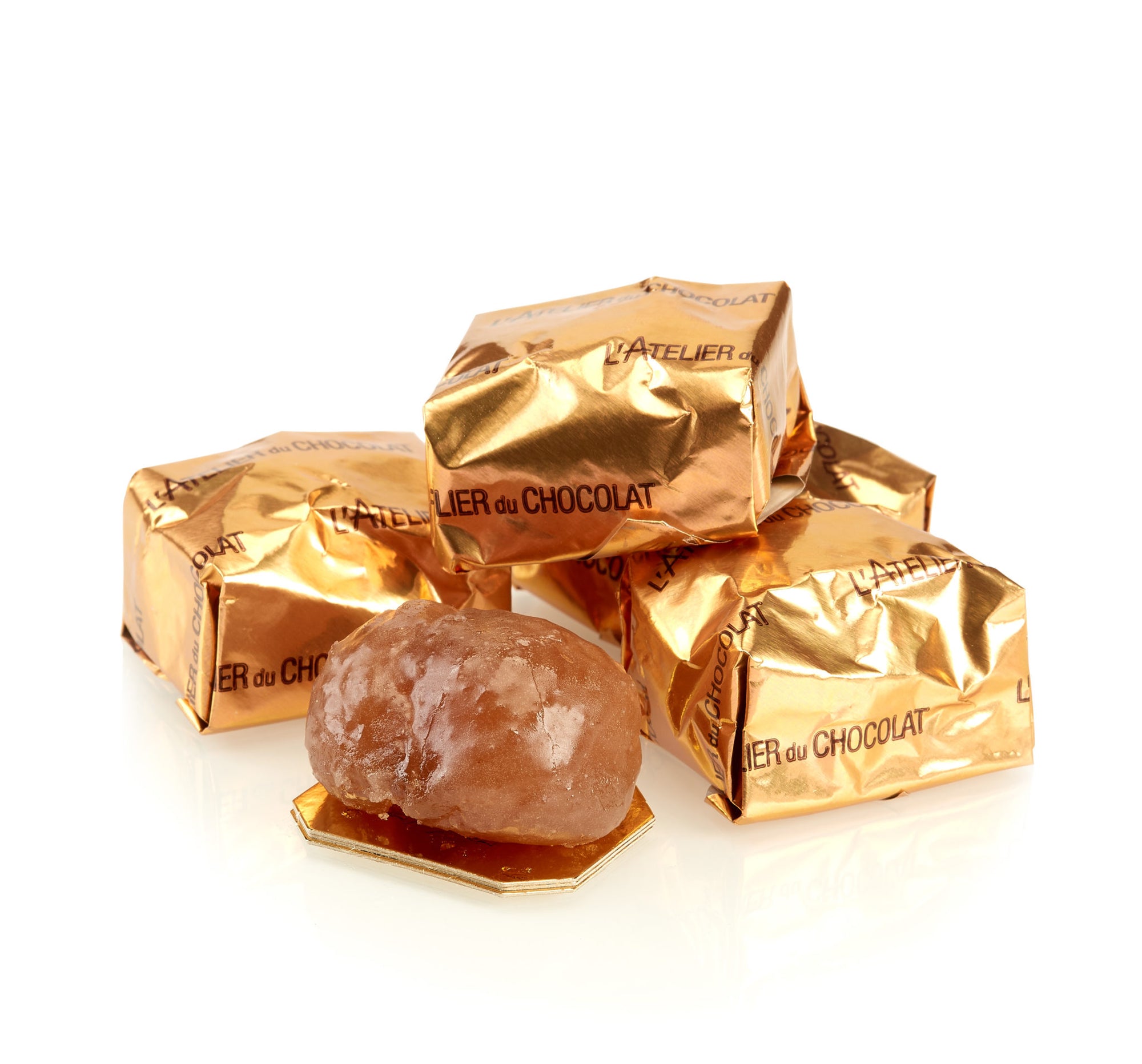 Box of 6 candied chestnuts · Gourmet confectionery · Christmas chocolates