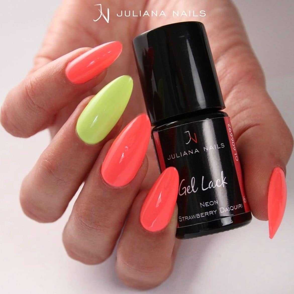Gel Polish Neon Strawberry Daiquiri 6ml
