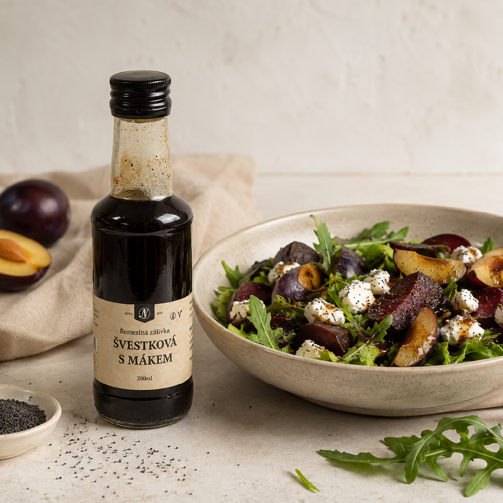 Plum Dressing with Poppy Seeds 200 ml