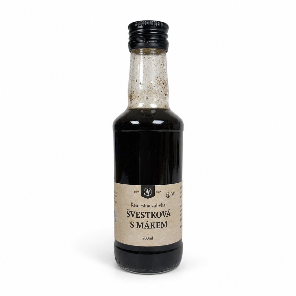 Plum Dressing with Poppy Seeds 200 ml