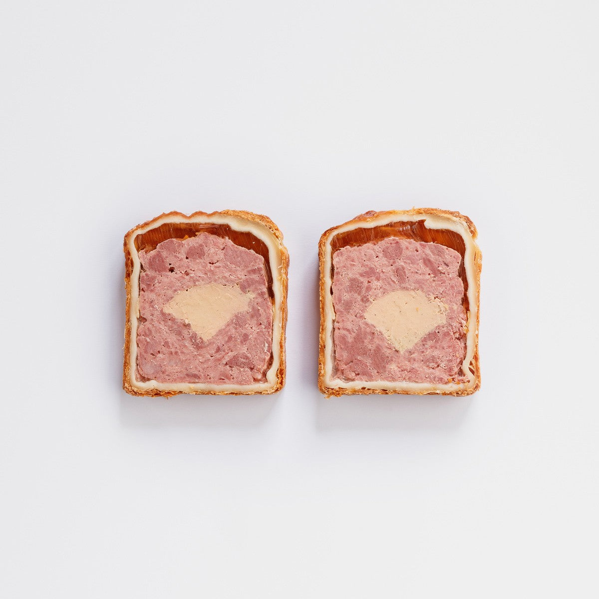 Pâté en croûte stuffed with duck liver mousse and pistachios - 200g