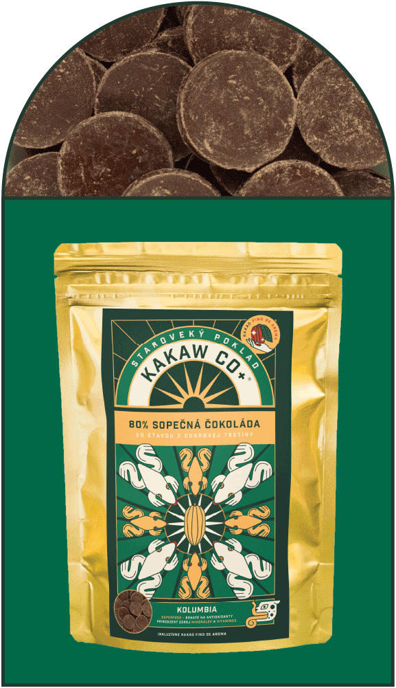 Chocolat volcanique 80% Colombie Poids : 750g