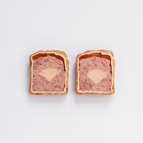 Pâté en croûte farcito con mousse di fegato d'anatra e pistacchi - 200g
