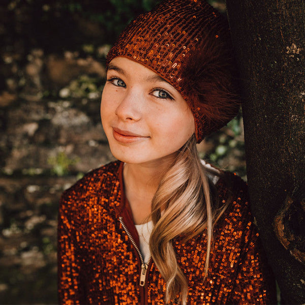 GORRA DE LENTEJUELAS