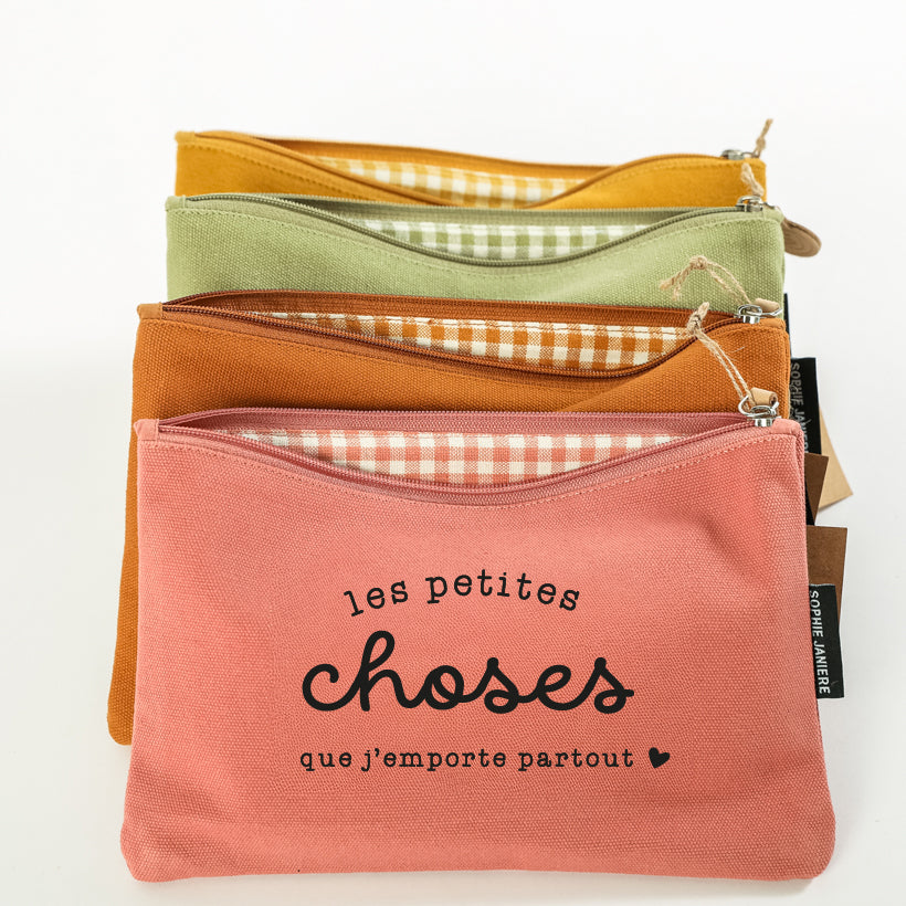 Trousse plate les petites choses