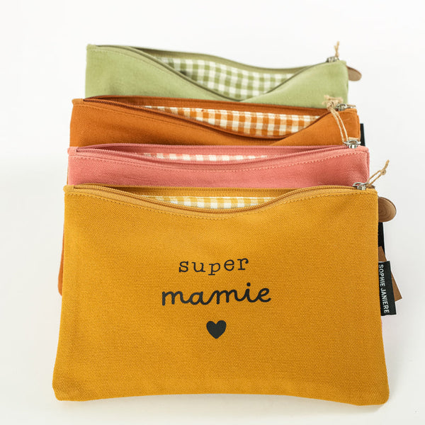 Super Grandma Flat Pouch