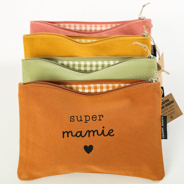 Super Grandma Flat Pouch