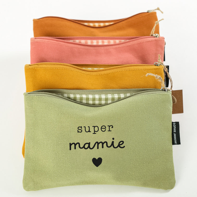 Super Grandma Flat Pouch