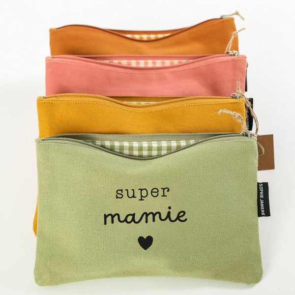 Super Grandma Flat Pouch